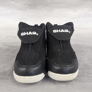 Shaquille O'Neal Size 7 Kids Black Sneakers Excellent Condition